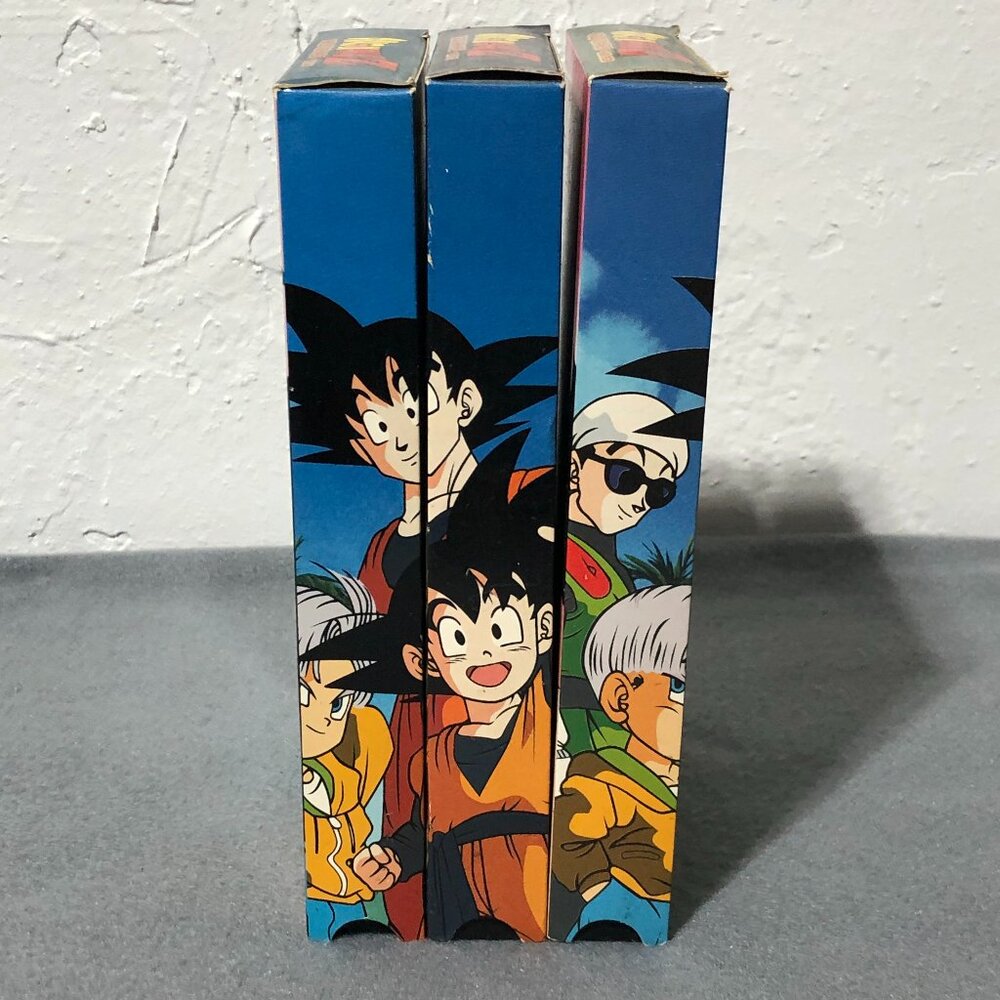 Dragon Ball Z World Tournament Saga Complete Set (VHS, 2003) Anime